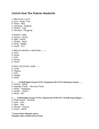 Maybe you would like to learn more about one of these? Contoh Soal Tpa