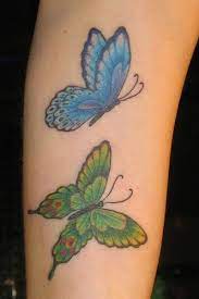 Blue And Green Butterfly Tattoo Fresh 2017 Tattoos Ideas Butterfly Tattoo Green Butterfly Butterfly Tattoo Cover Up