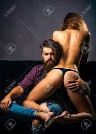 Couple In Love Sexy Pose, Erotic Games. Couple In Love Play Sex Games,  Bdsm. Фотография, картинки, изображения и сток-фотография без роялти. Image  96224419
