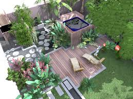 Paysagiste Ile De La Reunion Createur De Jardins Contemporains Jardin Contemporain Creation De Terrasse Amenagement Jardin