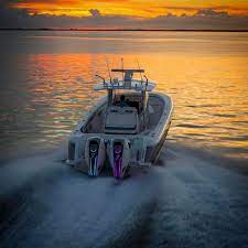 Intrepid Boats Center Console With Twin Seven Marine Motors Center Console Fishing Boats Deck Boat Fishing Boats