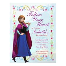 Maybe you would like to learn more about one of these? Frozen Anna Birthday Invitation Card