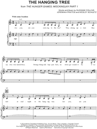 Ob sie es schafft alle coaches. The Hanging Tree Sheet Music 21 Arrangements Available Instantly Musicnotes