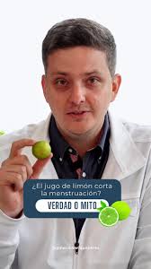 Mitos sobre el limón y la menstruación: Verdadero o falso