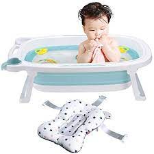 Maybe you would like to learn more about one of these? Premify Baby Bathtub Portable With Baby Cushion Collapsible Toddler Bath Tub For Kids Foldable Infant Shower Basin Anti Slip Skid Proof New Born Toddler Bathing Support Bath Organizers 0 2 Years Price