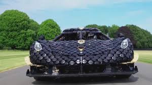 Lego builds drivable 4,000‑pound hypercar from more than 300,000 bricks
