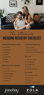 the ultimate wedding registry checklist