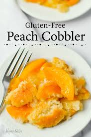 The heat makes it release its juices, so if you cook it too long, the juices will run out of the mushy fruit and pool you can use fresh peaches, but they take a longer time to chop, peel, and core. How To Make Gluten Free Peach Cobbler Mamashire
