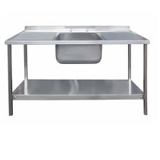 commercial kitchen sinks size, types