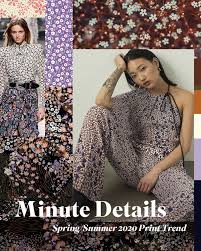 Spring Summer 2020 Print Pattern Trend Minute Details Patternbank Print Trends Fashion Trend Forecast Fashion Forecasting
