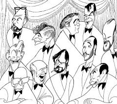 Hold Your Event Here Jerome Robbins Caricature Bob Fosse