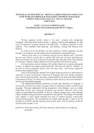 Ilmubindo.com_ cerpen merupakan karya sastra berbentuk fiksi. Doc Peningkatan Kemampuan Menulis Cerpen Dengan Stimulans Titik Pandang Objek Dalam Kalimat Pembuka Paragraf Cerpen Pada Siswa Kelas X Sma N 1 Negara Tahun 2011 Oleh I Wayan Sudirtha Sudirtha