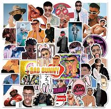 Amazon.com: 50pcs Bad Bunny Stickers|Vinyl Waterproof Stickers for  Laptop,Car Bumper，Luggage,Skateboard,Water Bottles,Computer,Phone, Kids  Teens Adults for Stickers (Bad Bunny) : Electronics