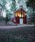 Finished Side Lofted Barn Cabin