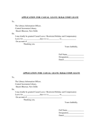 Talk to your manager about your plan for leave. 32 Printable Leave Application Format Templates Fillable Samples In Pdf Word To Download Pdffiller