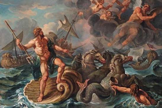 Poseidon - Greek God of the Sea & Horses (Roman Neptune)