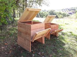 composteurs pour toilettes seches en bois naturel non traite fabrication artisanal composteur composteur bois design de jardin potager