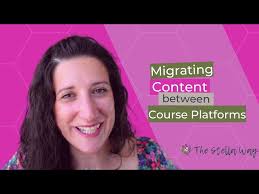 Can you migrate courses from one platform to the other?