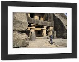 Elephanta Caves Print, Mumbai, India ...