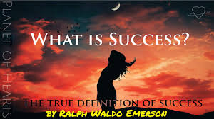 Maybe you would like to learn more about one of these? What Is Success Ralph Waldo Emerson Quotes Youtube