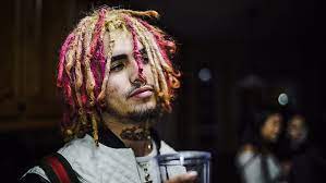 Hd Wallpaper Look Background Dreadlocks Grin Rapper Lil Pump Wallpaper Flare