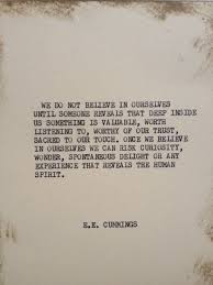 The Ee Cummings Typewriter Quote On 5x7 Cardstock Ee Cummings Quotes Typewriter Quotes Literary Quotes