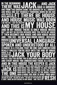 in the beginning there was jack house music chicago house music house music djs