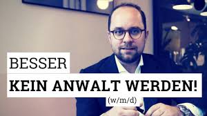 Der zivilrechtliche aktenvortrag im assessorexamen 4. 3 Grunde Warum Du Kein Anwalt Werden Solltest Youtube