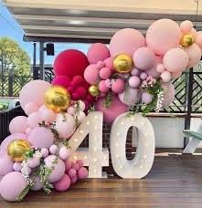40th Birthday Decoration Ideas For Him 40th Birthday Party Ideas For Men And Women 40th Birthday Party Ideas On A Bud 40th Birthday Party Decorations 40th Birthday Balloons 40th Birthday Decorations