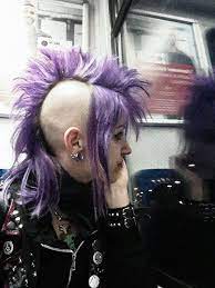 Drivin Home Haar Styling Punk Mode Stil
