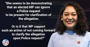 Raeesah begum bte farid khan (born 1993) is a singaporean politician and social activist. Wp Raeesah Khan S Refusal To Comply With Police Request And Rule Of Law