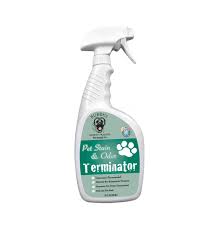 I bought this product along with the ultraviolet torch as it shows pets urine in green i was able to soak the area with this product and the green stain vanishes. Bubba S Rowdy Friends Pet Stain Odor Terminator Bubba S Rowdy Friends Pet Supply Company