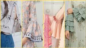 4.7 out of 5 stars. New Style Umbrella And Ruffled Sleeves Designs For Shirts Kurtis Youtube