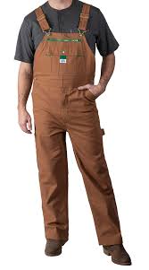 Details About Liberty Mens Pants Brown Size 38x28 Zip Pocket Overalls Cotton Stretch 80 362