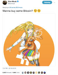Elon musk has been quoted severally saying that bitcoin is a brilliant idea and it is better for value transfer than fiat money. Elon Musk Sparks Speculation With Cryptic Crypto Tweet Coindesk