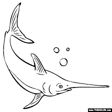 Download 76 swordfish coloring stock illustrations, vectors & clipart for free or amazingly low rates! Sword Fish Coloring Page Color A Swordfish Fish Coloring Page Sword Drawing Fish Drawings