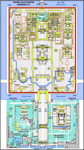 Forbidden City Map Forbidden City Map Chinese Architecture
