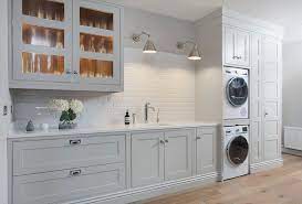Jonathan Williams Kitchens On Instagram Sunday Inspiration From This Luxurious Utility Room Utility Room Steel Kitchen Appliances Laundry Mud Room