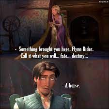 The squeakquel, and arcade gannon in fallout: 20 Best Tangled 2010 Quotes Get Tangled Up Scattered Quotes Disney Funny Funny Disney Jokes Disney Memes