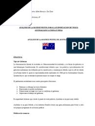El análisis pest es una herramienta de gran utilidad paracomprender el crecimiento o declive de un mercado, y enconsecuencia, la posición, potencial y 6. Analisis Pestel De Trigo Australiano A China E India Australia Crecimiento Economico