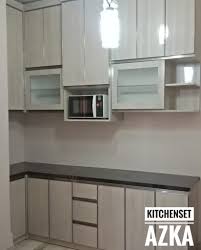 Beli kitchen set minimalis online berkualitas dengan harga murah terbaru 2021 di tokopedia! Kitchen Set Dapur Minimalis Model Terbaru Azka Kitchen Set