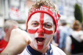 Russian thugs pose with their latest 'trophies' taken from England fans