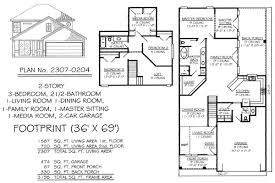 Some 2 story house plans also feature basements that can be finished to hold more room for entertaining guests, including wet bars, exercise rooms, and more. Small Footprint 2 Story House Plans House Storey