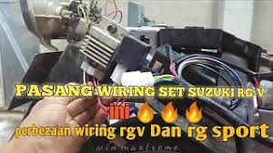 * rear wheel system suzuki rg500 gamma colour motorcycle wiring diagrams full colour and laminated a3 sized (16.5 inch x 11.7 inch) for. Pasang Wiring Suzuki Rg V Perbezaan Rg V Dan Rg Sport Youtube