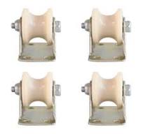 Amazon.com: KDDEON Set of 4 Heavy Duty U-Groove Track Wheel ...