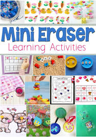 How do you introduce numbers to preschoolers? Number Bonds Math Activity Using Mini Erasers Lalymom