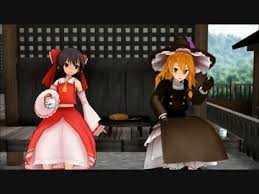 幻想郷 ある日のある風景 幻想郷 魔理沙 イラスト 東方 壁紙