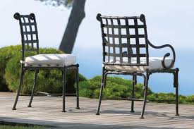 The chairs feature a sturdy, rustproof aluminum painted the frame with a spindle back design and chair pads that tie in the back for style and support. Patio Furniture Cleaning Care Guide Top Tips For 2020