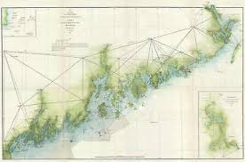1871 Admiralty Nautical Chart Of The Chesapeake Bay