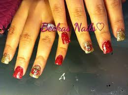 Welcome To Facebook Log In Sign Up Or Learn More 49ers Nails Football Nails Football Nail Art